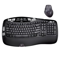 Klávesnica LOGITECH Cordless Desktop Wave Pro Sk 